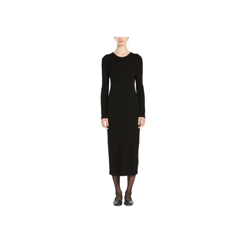 WEEKEND MaxMara Long Sleeved Dress Women's Black-0