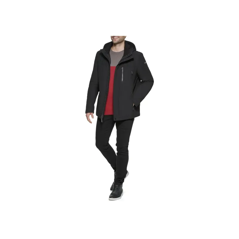 Calvin Klein Windbreaker Jackets Men Black-2