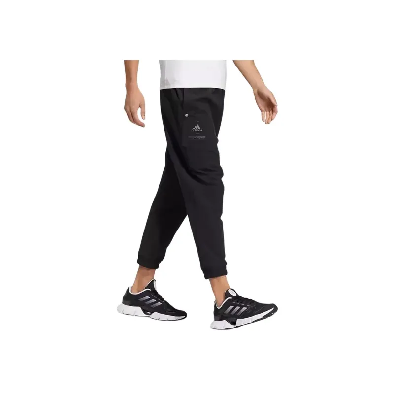 Adidas Casual Pants Unisex Black Shopping Bag Included-1