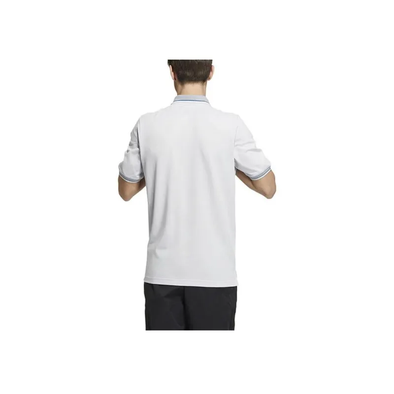 Adidas Polo Shirts Men White-2