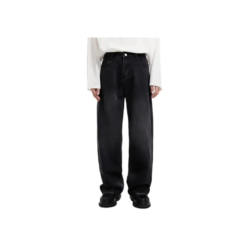 Voguo Relay Elastic Waistband Jeans Men's-18