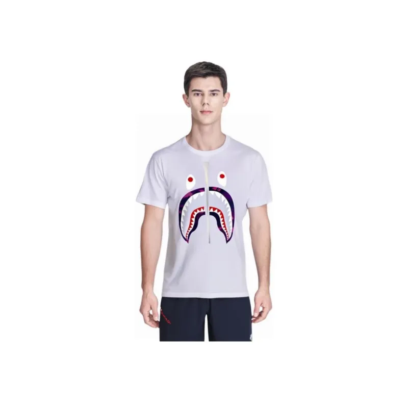 Bape Color Camo Shark Tee-1