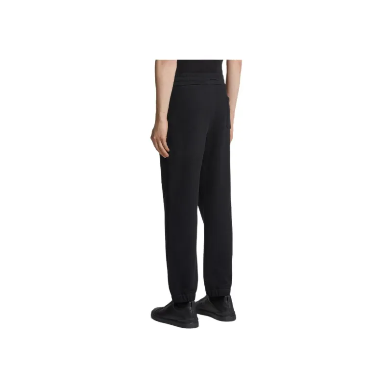 Ermenegildo Zegna Logo Printed Elasticated Waist Joggers-4