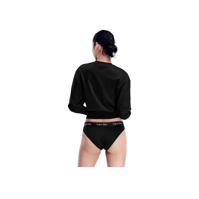 Calvin Klein JENNIE Series Sweatshirts Women's Space Black-1