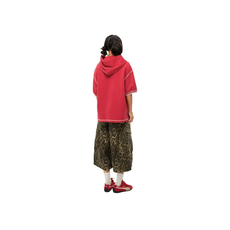 WULISHAONIAN T Shirts Unisex Red-2
