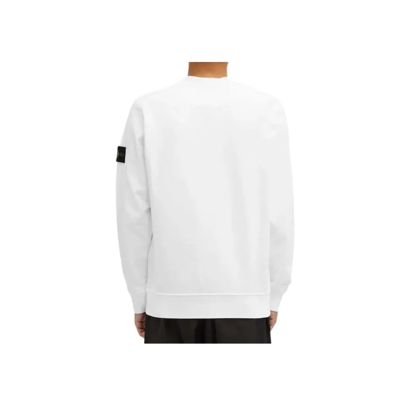 STONE ISLAND Logo Patch Crewneck Sweatshirt-2