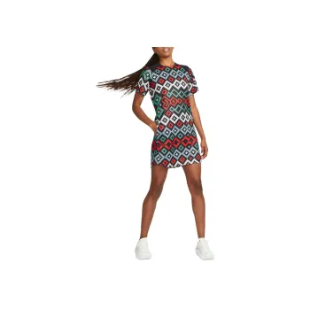 Nike Club AméricaDri-Fit Short-Sleeved Dresses Women's Black