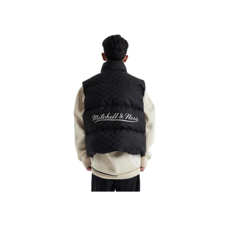 Mitchell & Ness Vest Unisex Black-3