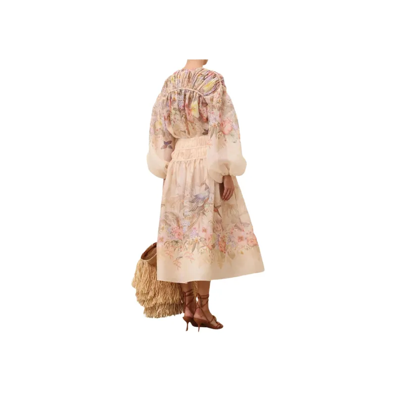Zimmermann Illuminate Midi Skirt-2