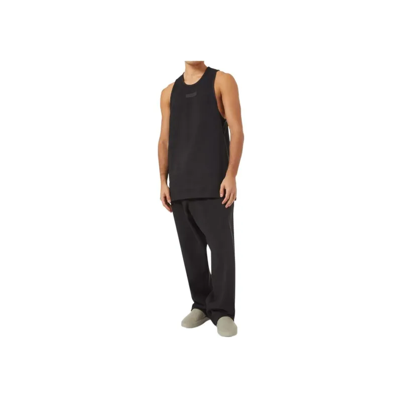 Fear Of God Essentials Logo appliqué Cotton Tank Top-2