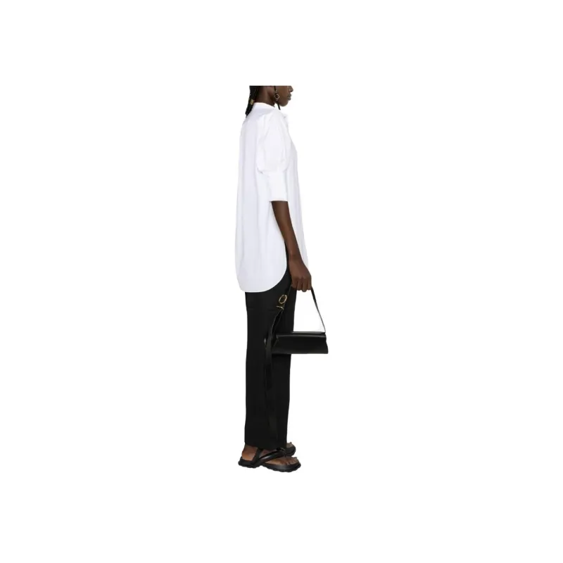 JIL SANDER Friday Puff sleeve Cotton Shirt-2