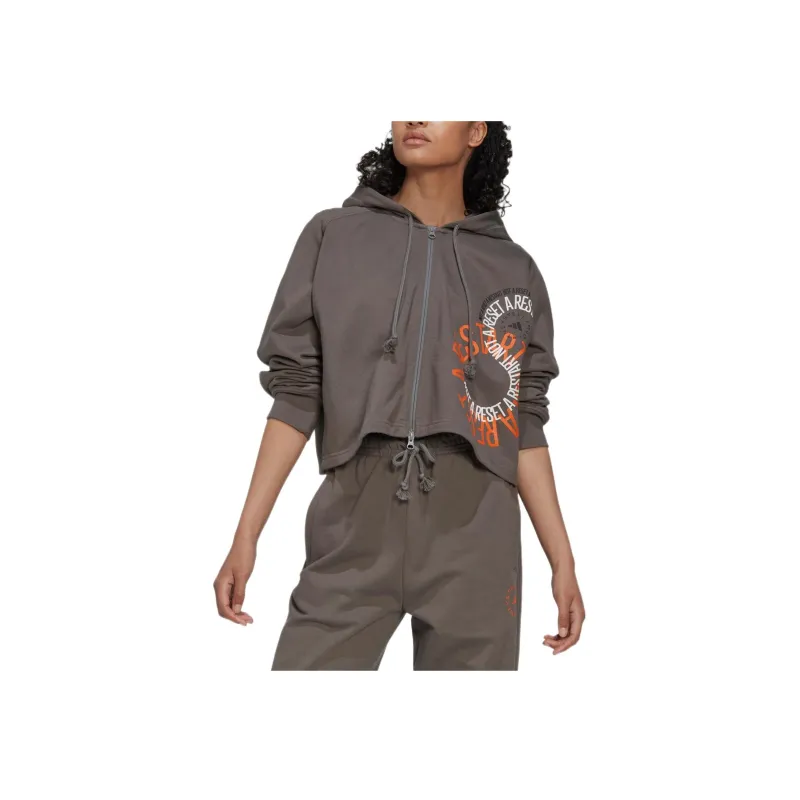 Adidas Adidas X Stella McCartney Co titled Series Jacket Women's Brown-1