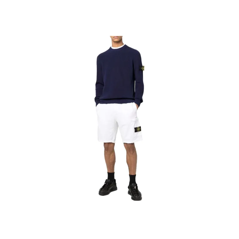 STONE ISLAND Logo patch Track Shorts-1