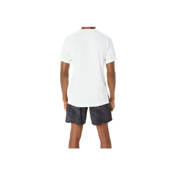 Asics T Shirt Unisex Bright White