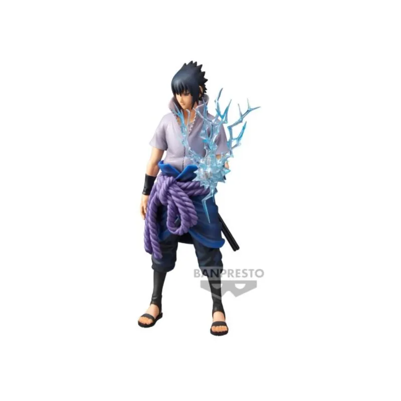 BANPRESTO Sasuke Uchiha Glasses Factory Naruto Shippuden Grandista Nero Bonus Gifts-1
