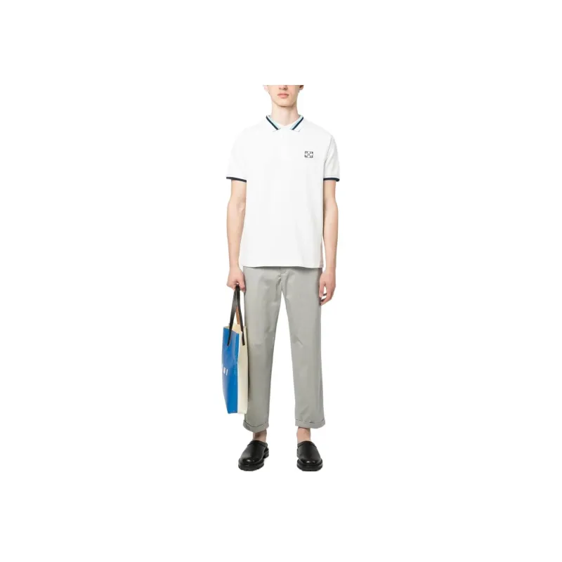 KENZO Turn Up Brim Chino Trousers-3