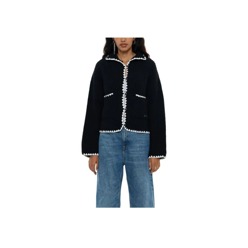 Bimba Y Lola Topstitched Cardigan-2