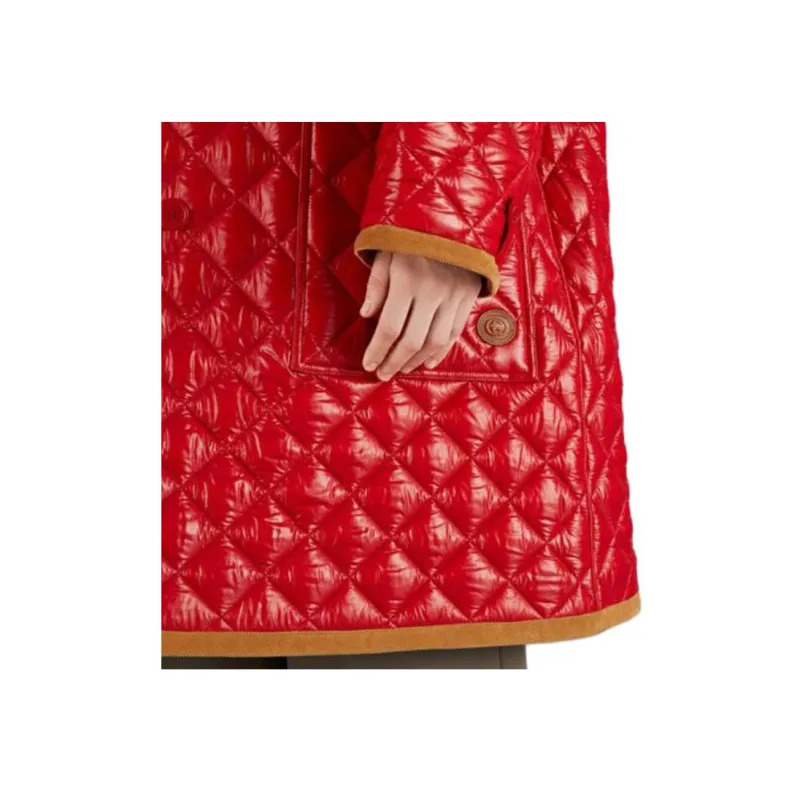 GUCCI Coats Men Red-5