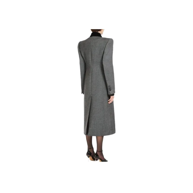 SportMax Coats Unisex Dark Gray-3