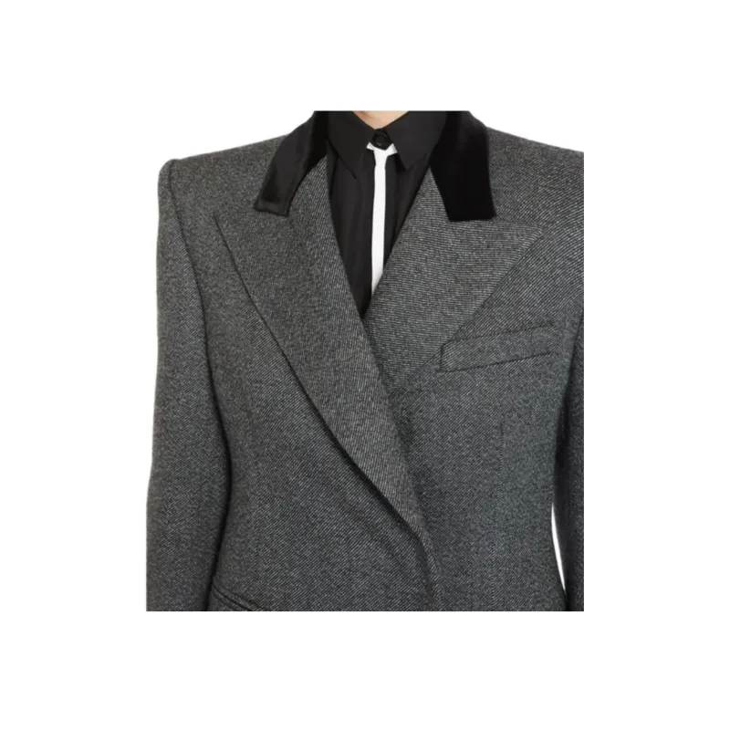 SportMax Coats Unisex Dark Gray-4