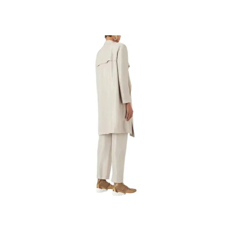 GIORGIO ARMANI Belted Midi Coat-2