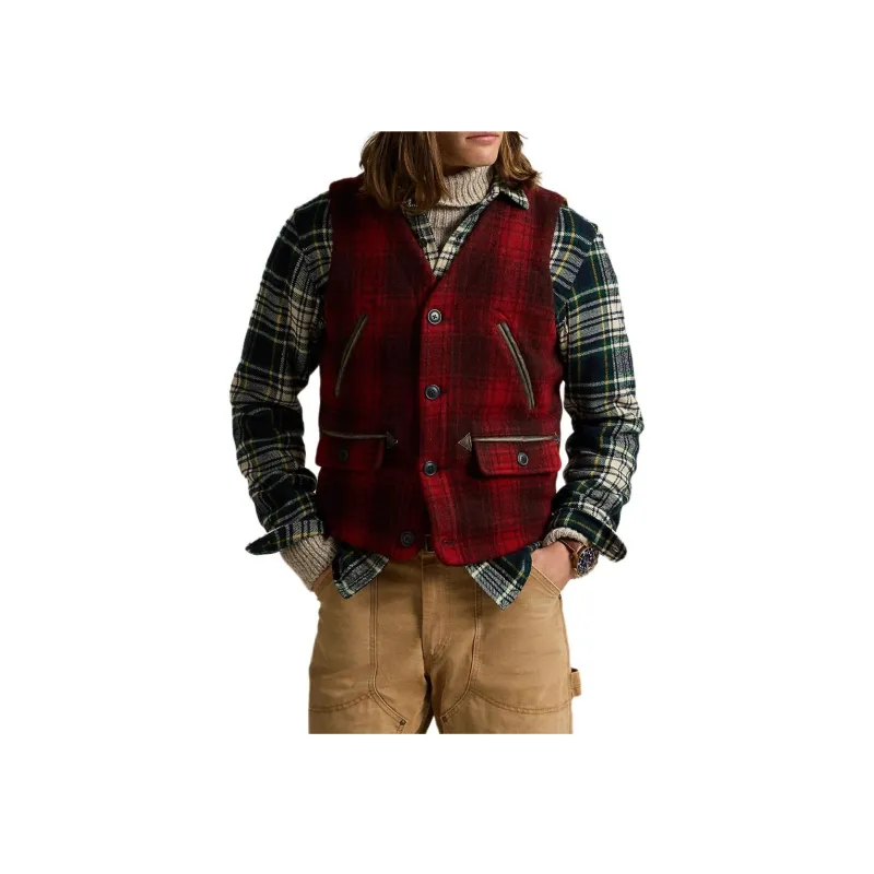 Polo Ralph Lauren Checked Vest-3
