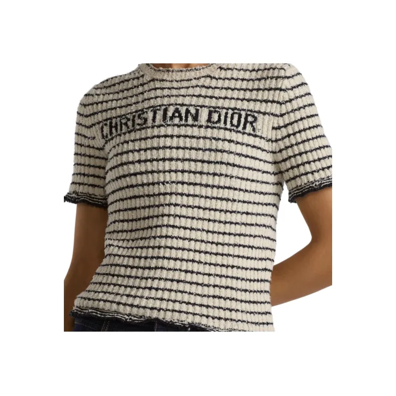 DIOR T Shirt Women's Marine Blue-3