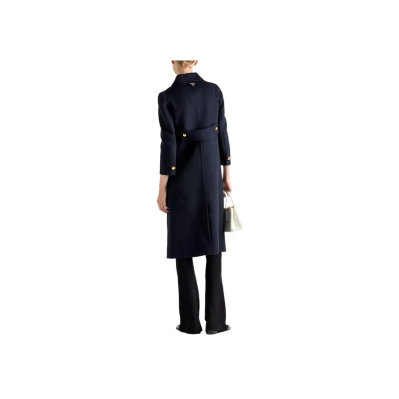 PRADA Double breasted Cashgora Coat-2