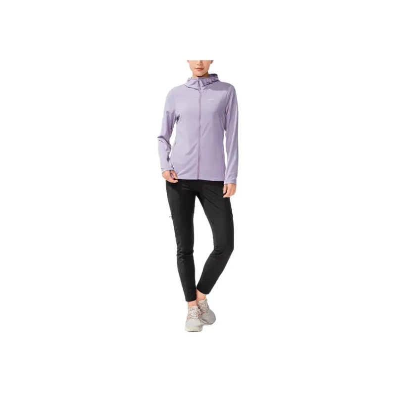 DECATHLON 500 Series QUECHUA KNIT Jackets Coats Women's Purple-0