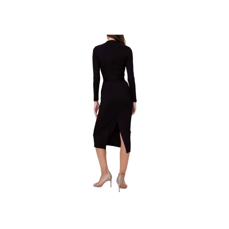 DVF Diane Von Furstenberg FW24 Long-Sleeved Dresses Women's Black-2