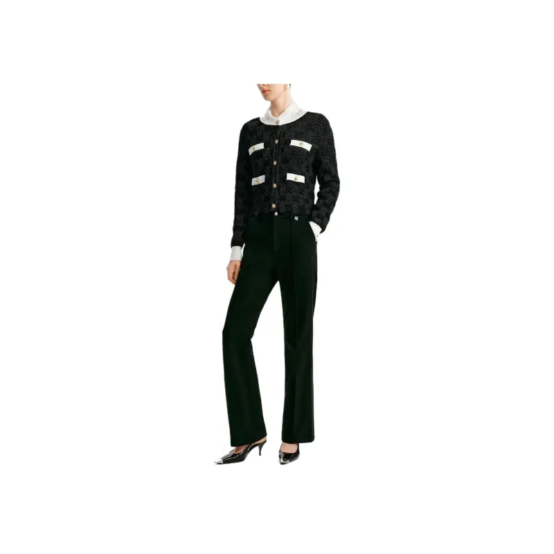 KARL LAGERFELD FW24 Casual Pants Women's Black-2