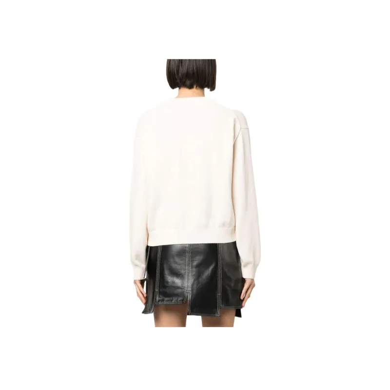 KENZO Boke Flower Logo Intarsia Crewneck Jumper-3