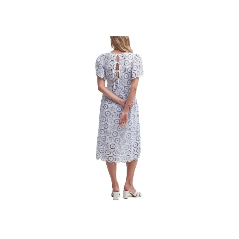 BARBOUR FW24 Short-Sleeved Dresses Women's White-2