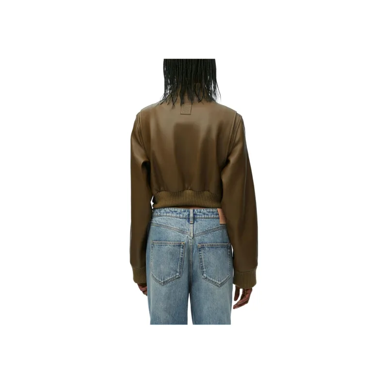 LOEWE Bomber Jacket 'Dark Chocolate'-2