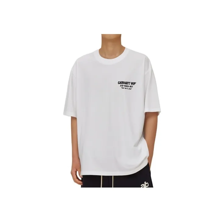 Carhartt WIP SS24 S/S Less Troubles T Shirt T Shirt Men's White-2