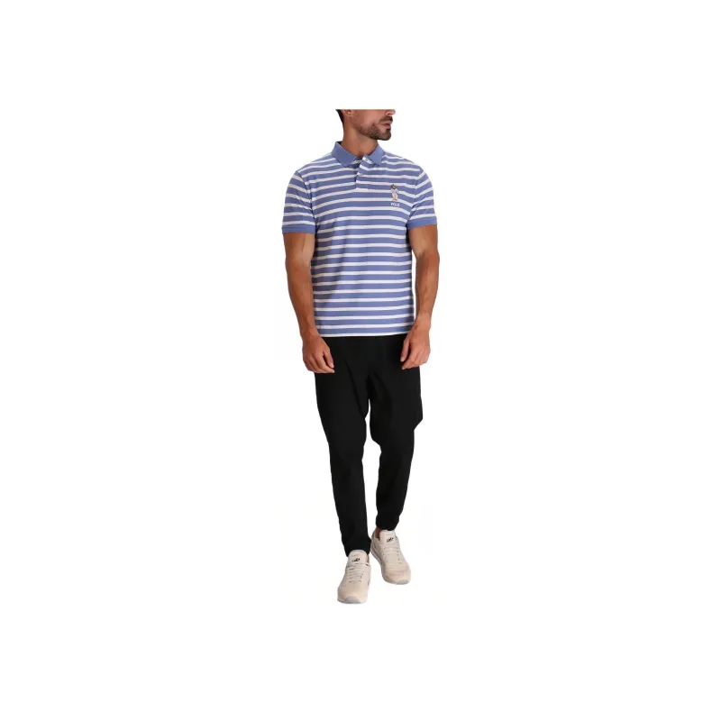 Polo Ralph Lauren Polo Bear Striped Polo Shirt-1