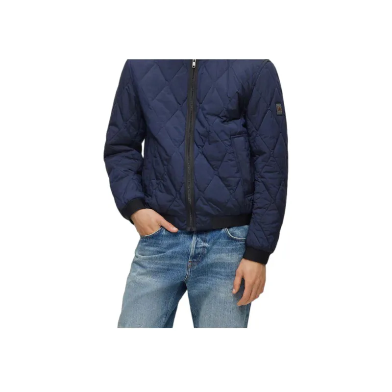 hugo boss ナポリブルー　ジャケット 52 BOSS - スリムフィットジャケット パフォーマンスストレッチ