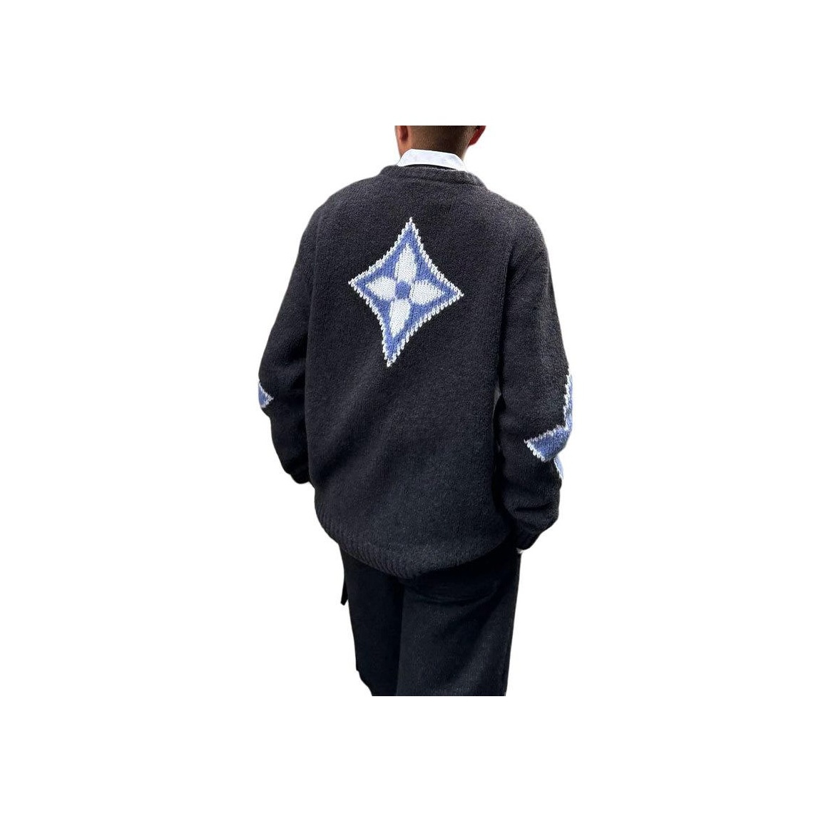 LOUIS VUITTON Chunky Wool Blend Pullover - POIZON
