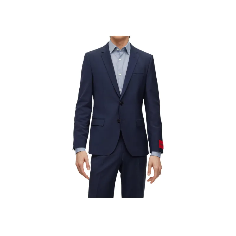 Hugo Single breasted Wool blend Blazer-1