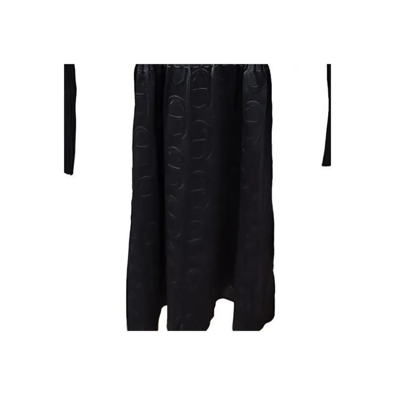 HERMES Long-Sleeved Dresses Women's Black-1