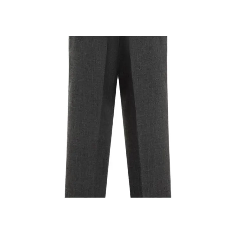 MIU MIU Pleated Tailored Trousers-4