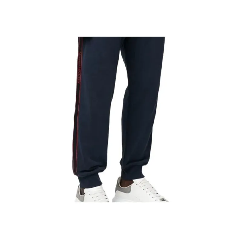 Alexander McQueen Motif print Cotton Joggers-5