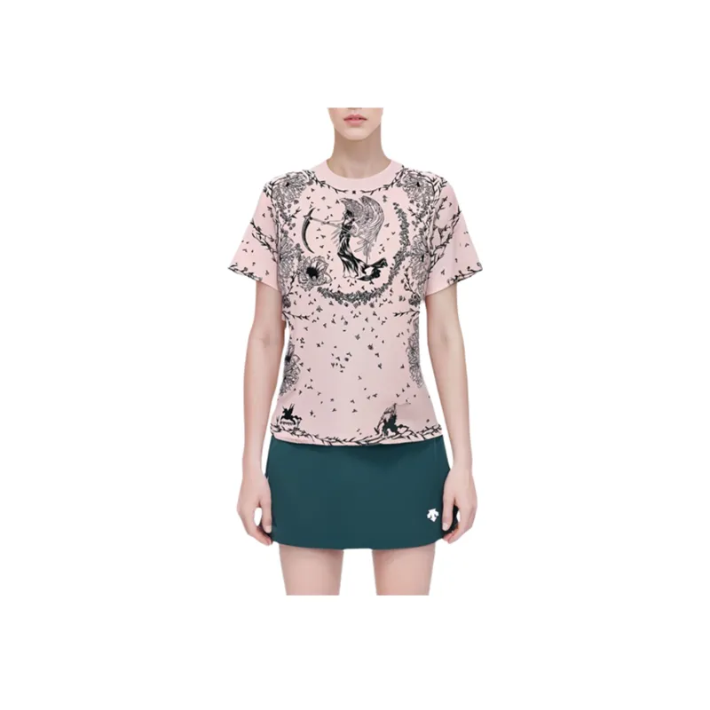 Givenchy Gothic Print Crewneck T Shirt-3