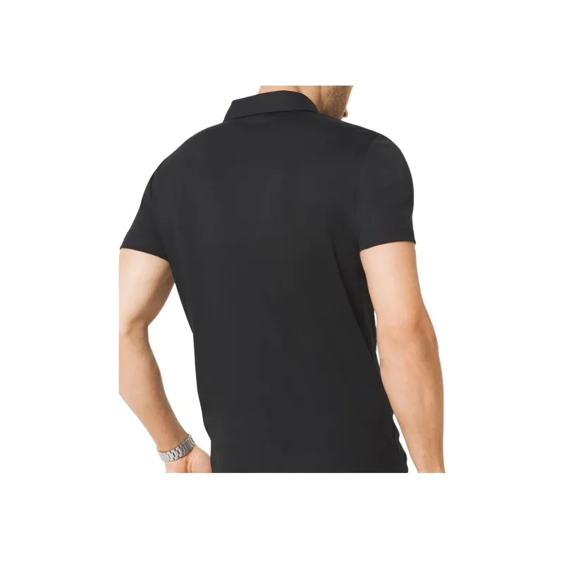 MICHAEL KORS Logo Embroidered Polo Shirt-3