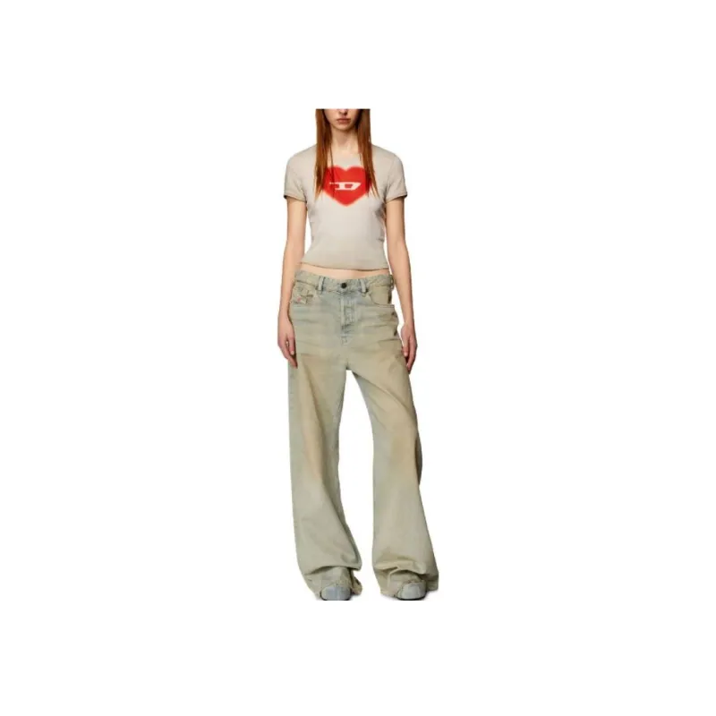 DIESEL T Ele Cotton T shirt-2