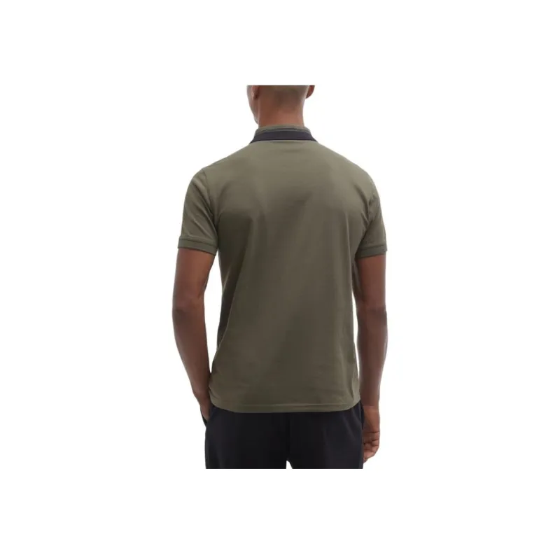 BARBOUR FW24 Polo Shirt Men's Olive Green-3