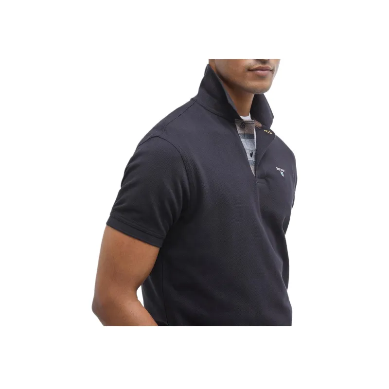 BARBOUR FW24 Polo Shirt Men's Black-5