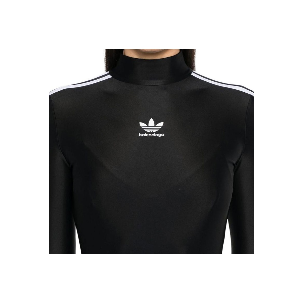 ワンピース BALENCIAGA xadidas Long Sleeve MiniDress Balenciaga X Adidas Long-sleeve Mini Dress In Black | ModeSens