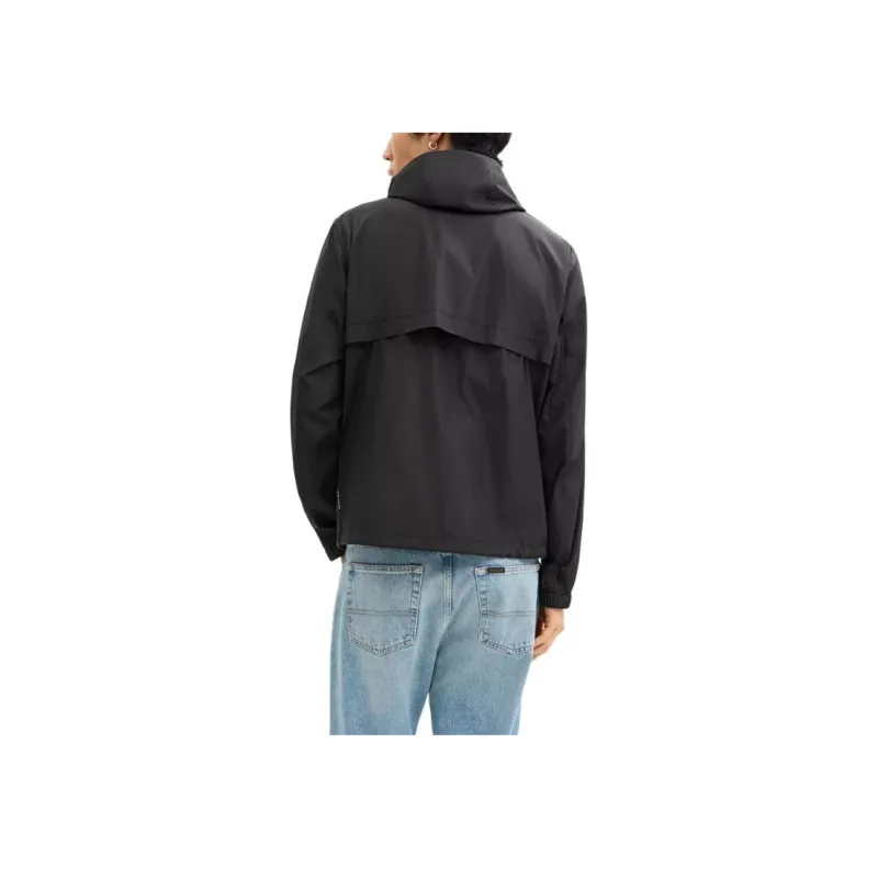 COACH Signature Full Zip Windbreaker In Recycled Polyester Jackets Coats Men's Black-3