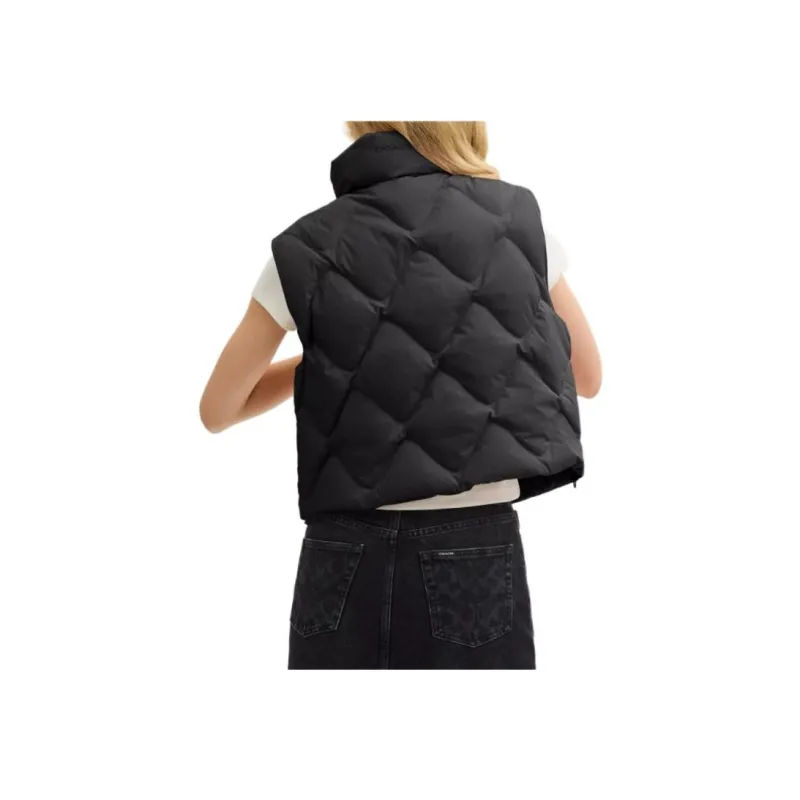 COACH Vests Women's Black-1